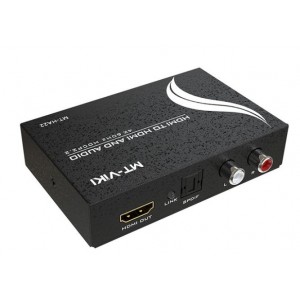 Convertisseur de signal MT-Viki HDMI vers HDMI+AUDIO (RCA-OPTIC) 4K@60Hz MT-HA22