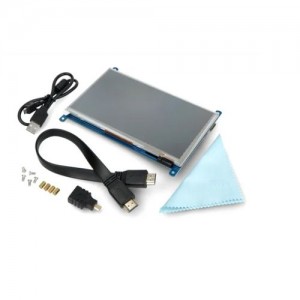 Ecran LCD 7 pouces HDMI Waveshare tactile 1024X600 avec câble USB