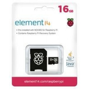Carte Micro SD Raspberry Pi 16 Go