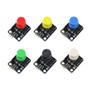 Module de Bouton-poussoir 6 Pcs Module de Bouton-poussoir 6 Pcs
