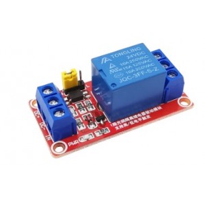 1 Channel 24V Relay Module with High/Low Level Trigger