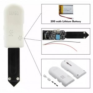 Soil Temperature Humidity Sensor Wifi And Bluetooth Tester ESP32 DHT11