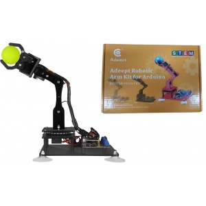 Adeept Robotic 5-DOF Arm Kit pour arduino - kit de projet STEM DIY ADA031