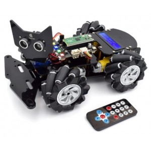 Kit de voiture robotisée Adeept 4WD Omni-directionnel Mecanum Wheels