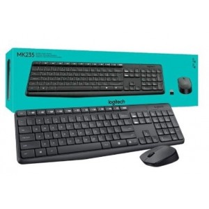 Clavier Logitech MK235  Sans Fil avec souris