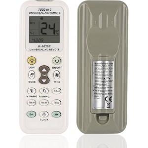 Télécommande universelle pour climatiseur K-1028E (1000 en 1) Télécommande universelle pour climatiseur K-1028E (1000 en 1)