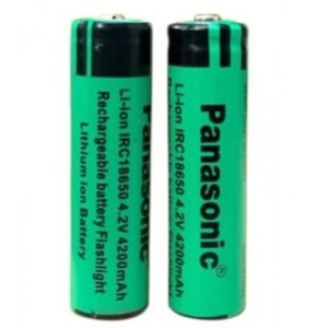Batterie Rechargeable Li-ION 18650 4.2V – 4200mAh PANASONIC IRC18650 – 