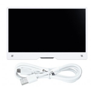 Ecran officiel Raspberry Pi 15,6", résolution 1920 x 1080, port HDMI standard, dalle IPS, compatible VESA (Moniteur)