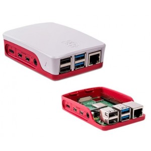 Raspberry Pi 4 Modèle B 4 Go RAM avec Boîtier de Protection Officiel